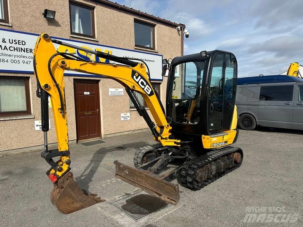 JCB 8026 CTS Minigrävare < 7t