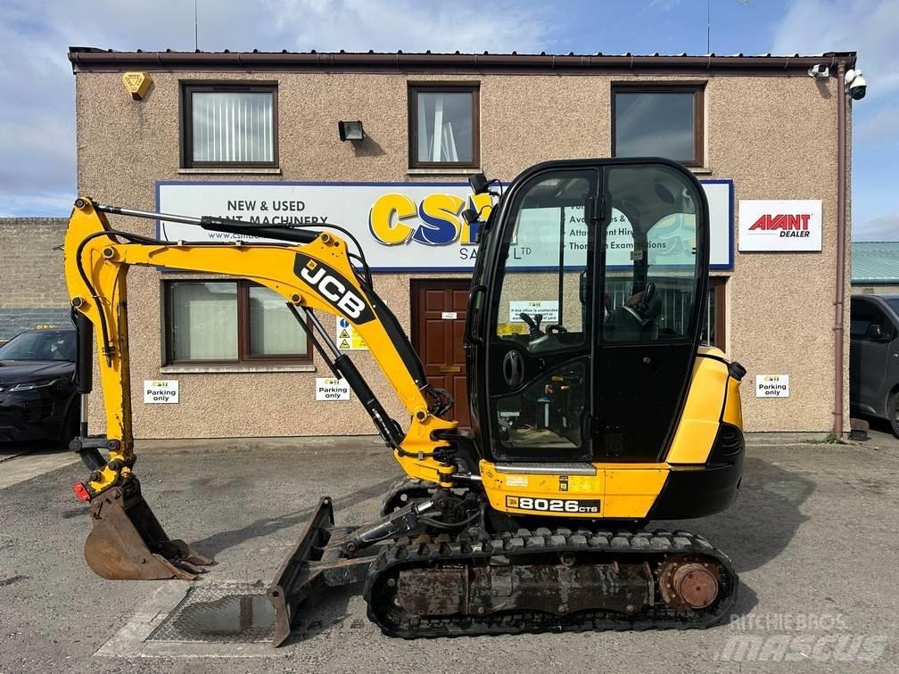 JCB 8026 CTS Minigrävare < 7t