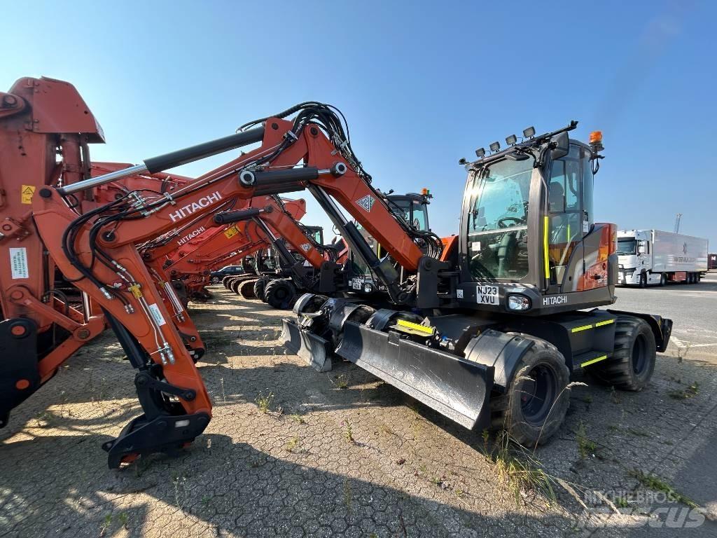 Hitachi ZX95W-7 Hjulgrävare