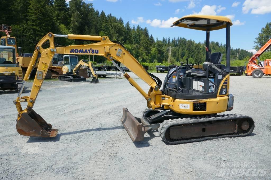 Komatsu PC 30 MR-3 Minigrävare < 7t