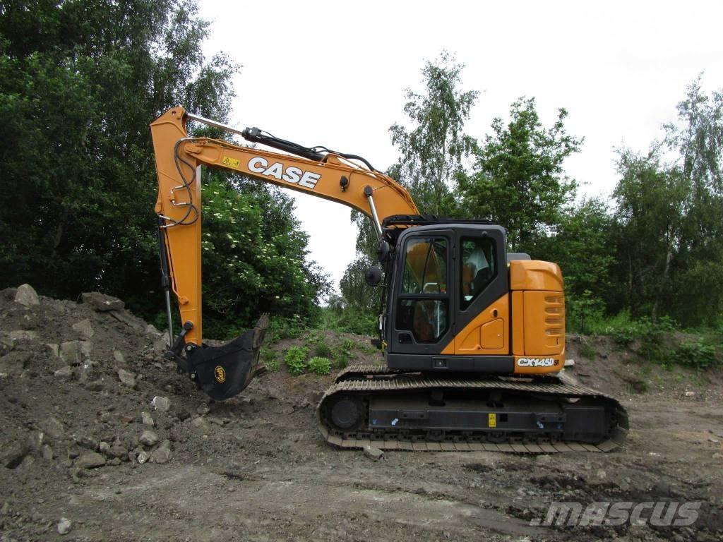 CASE CX 145 D SR Bandgrävare