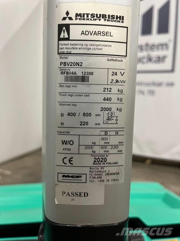 Mitsubishi PBV20N2 Staplare-led