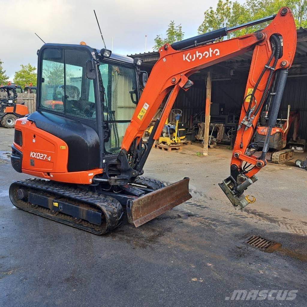 Kubota KX 027-4 Minigrävare < 7t