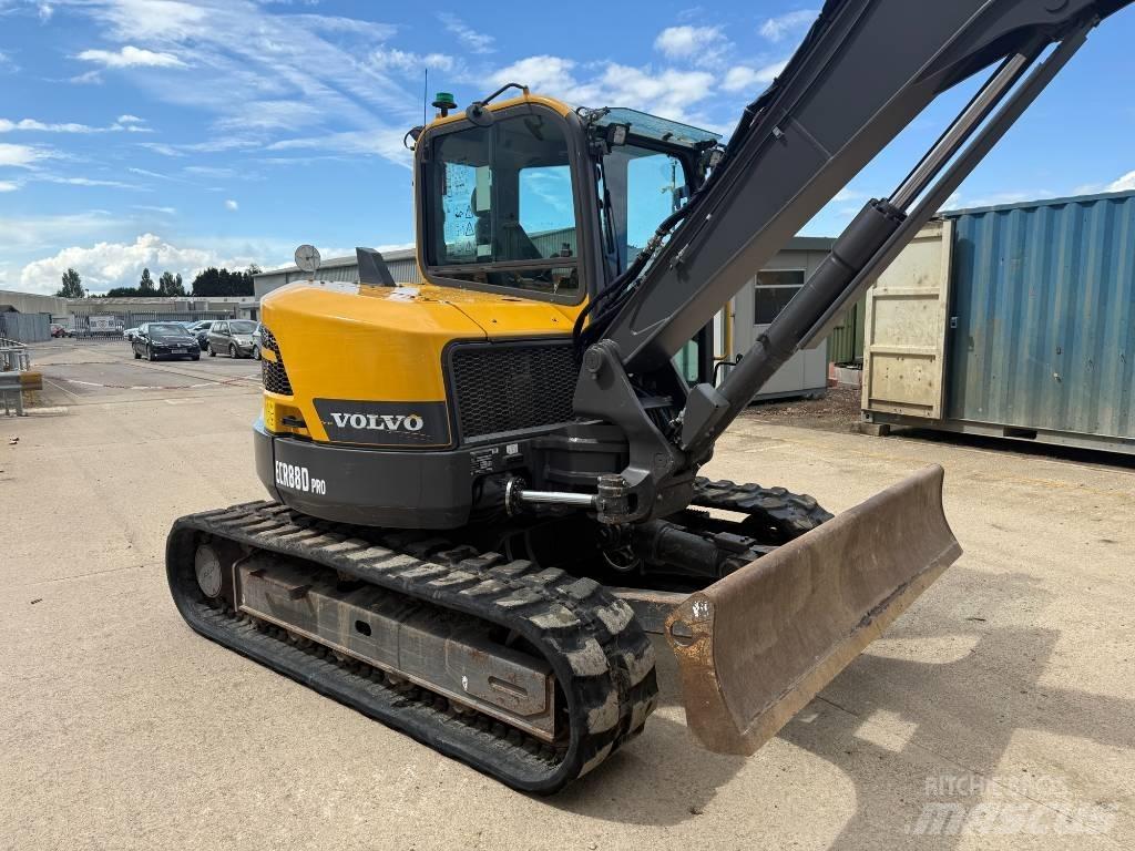 Volvo ECR 88 D Midigrävmaskiner 7t - 12t