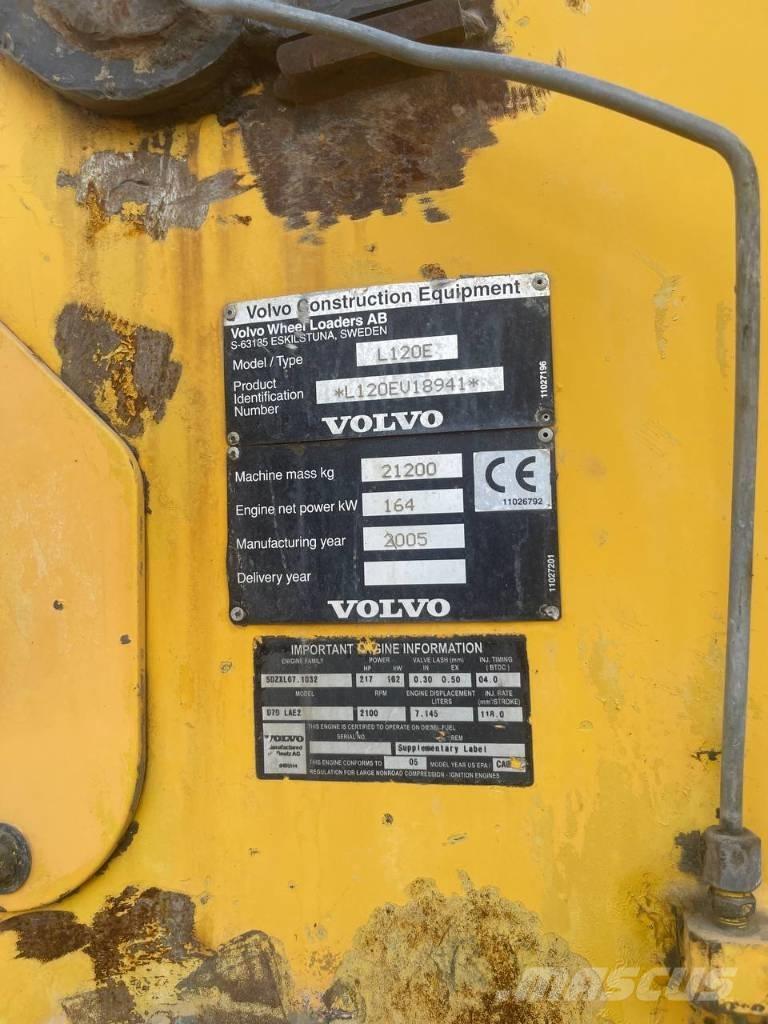 Volvo L 120 E Hjullastare