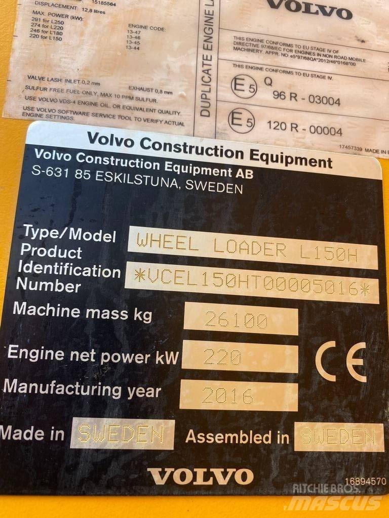 Volvo L 150 H Hjullastare