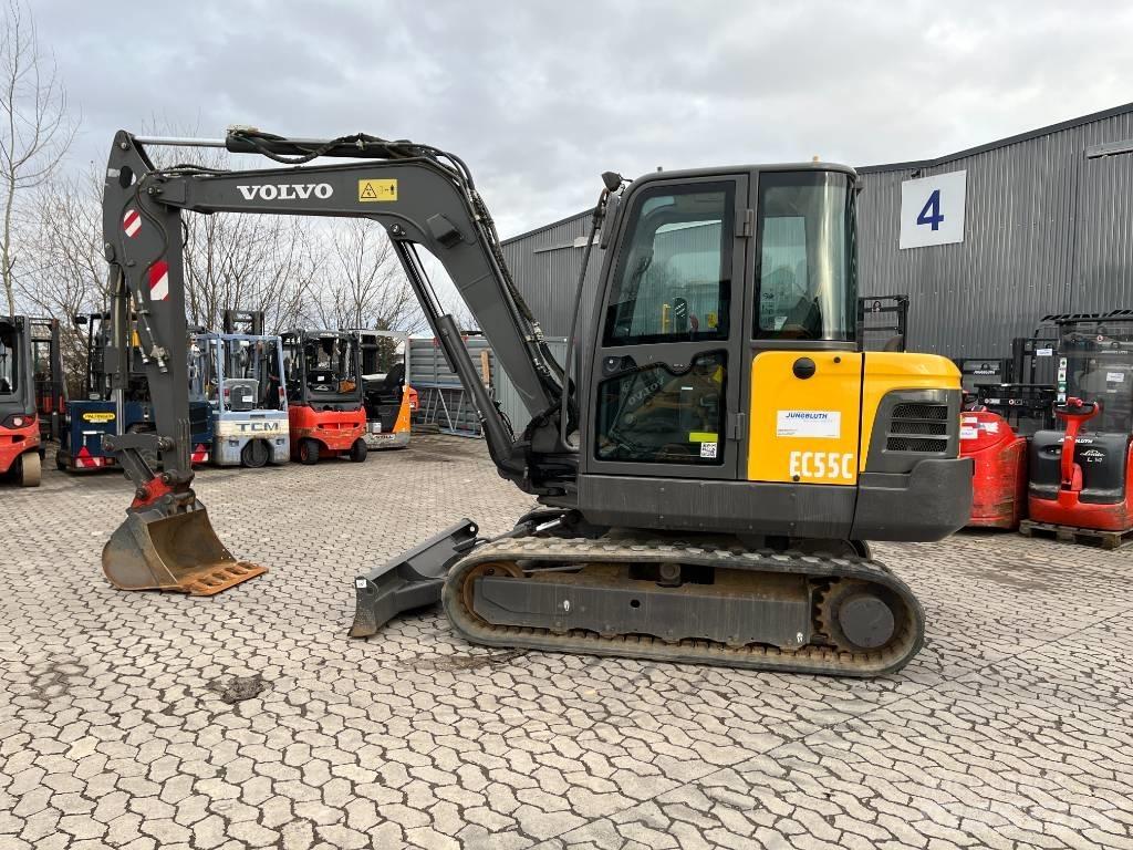 Volvo EC55C Minigrävare < 7t