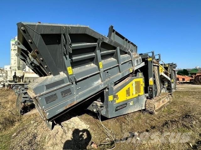 Rubble Master HS5000 Mobila sorteringsverk