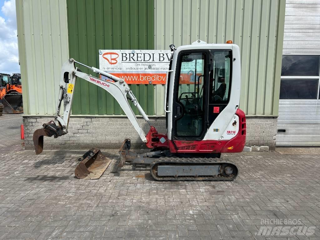 Takeuchi TB 216 Minigrävare < 7t