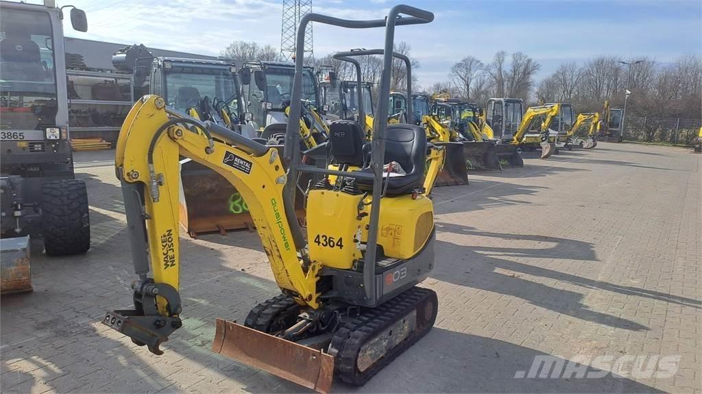 Wacker Neuson 803 Bandgrävare