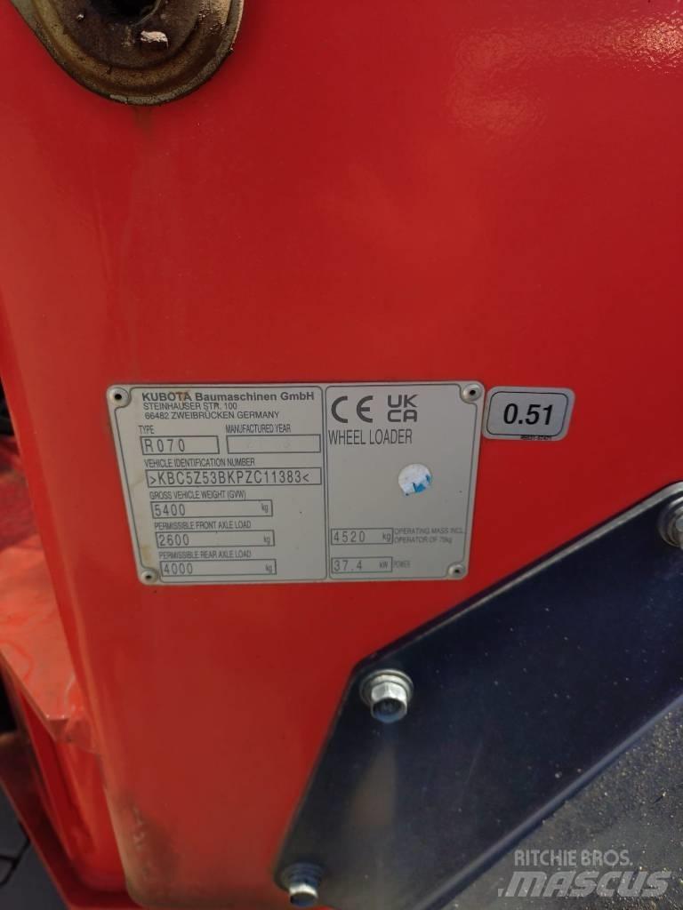 Kubota R 070 Hjullastare
