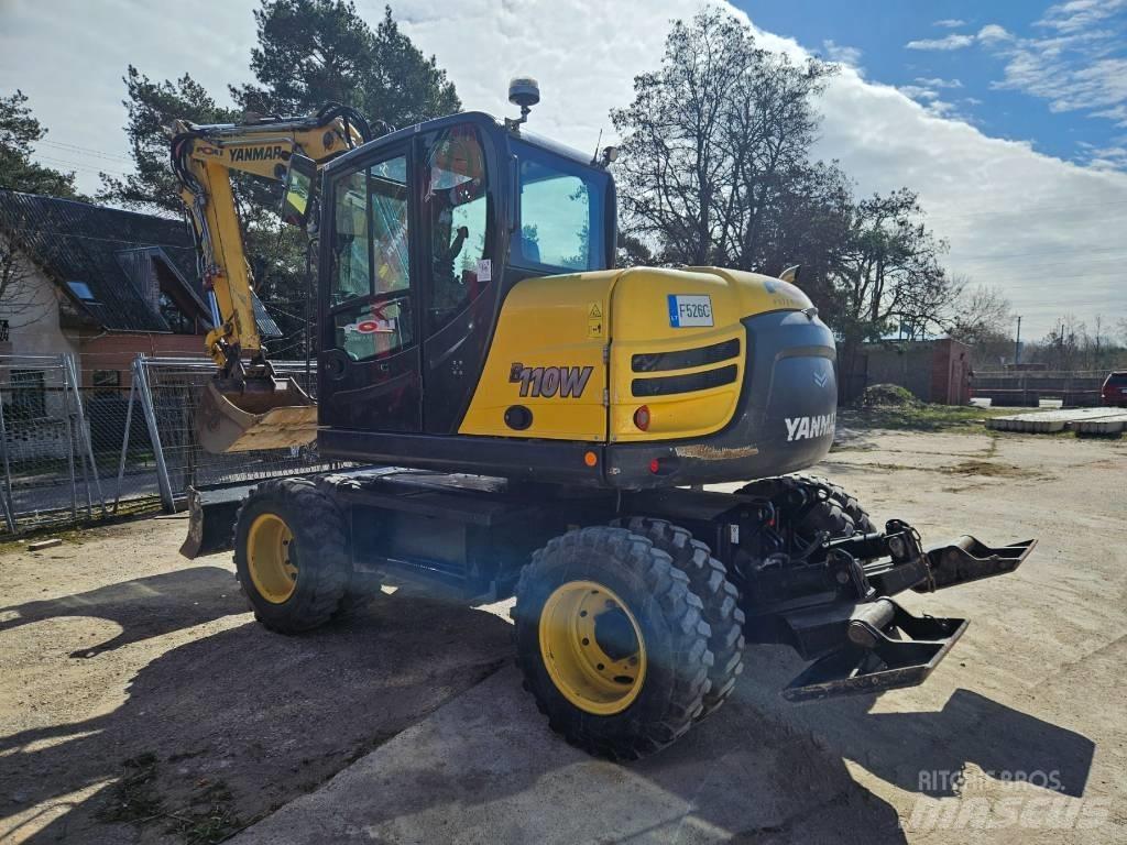 Yanmar B 110 W Grävlastare