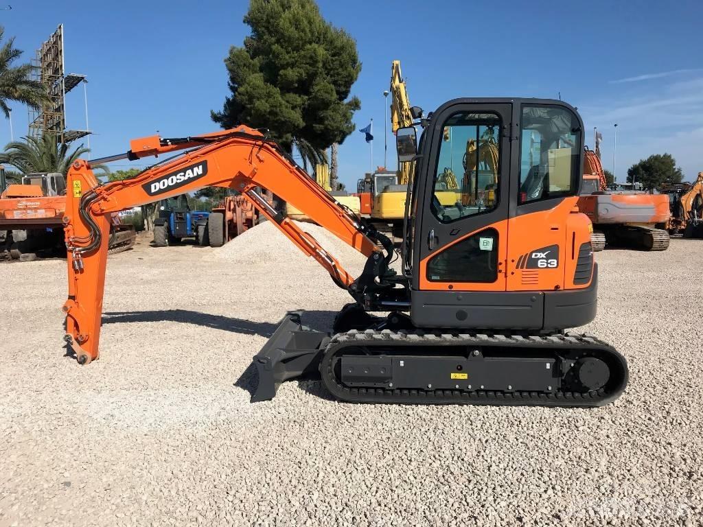 Doosan DX 63-3 Minigrävare < 7t