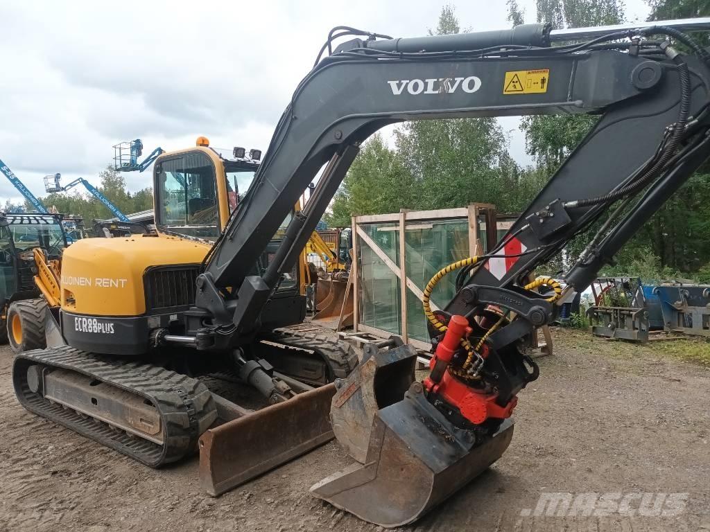 Volvo ECR 88 PLUS Midigrävmaskiner 7t - 12t