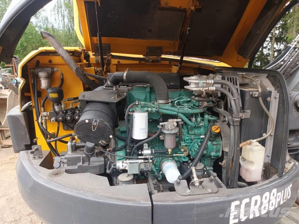 Volvo ECR 88 PLUS Midigrävmaskiner 7t - 12t