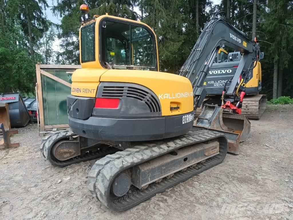 Volvo ECR 88 PLUS Midigrävmaskiner 7t - 12t
