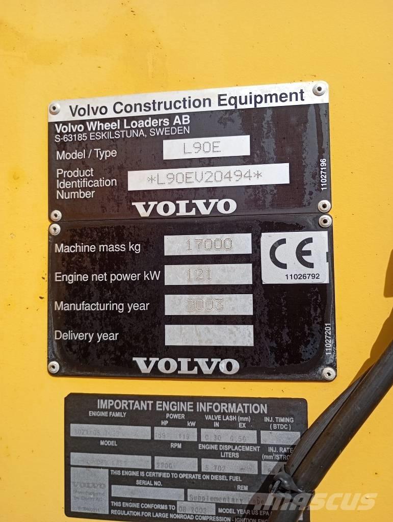 Volvo Radlader L90E Hjullastare