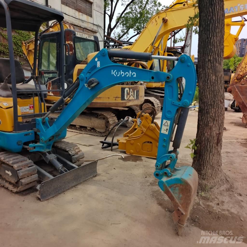 Kubota U 15 Minigrävare < 7t