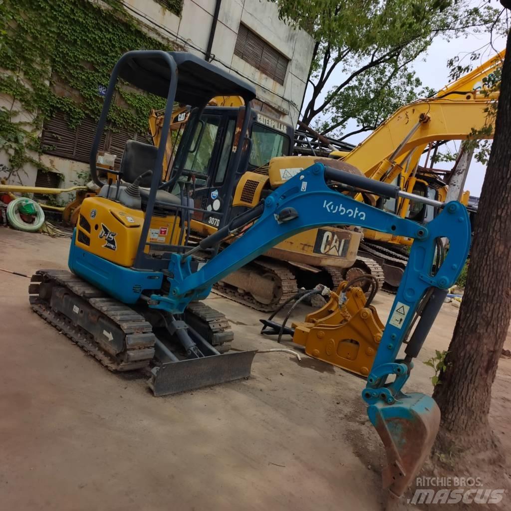 Kubota U 15 Minigrävare < 7t