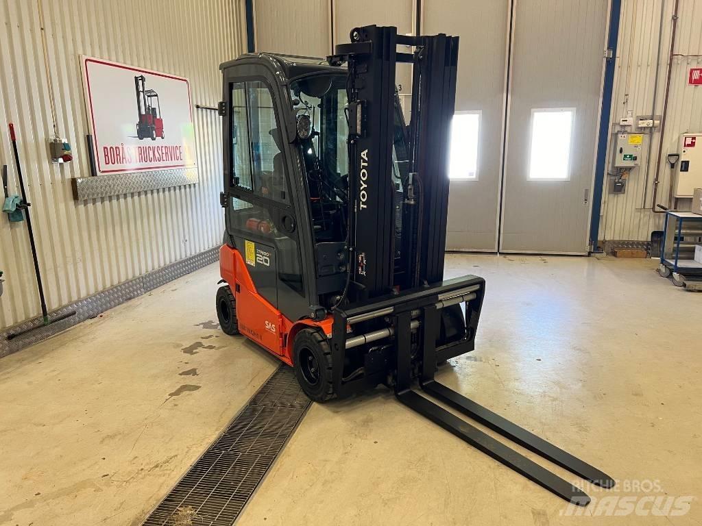 Toyota 8 FBMK 20 T Elmotviktstruckar