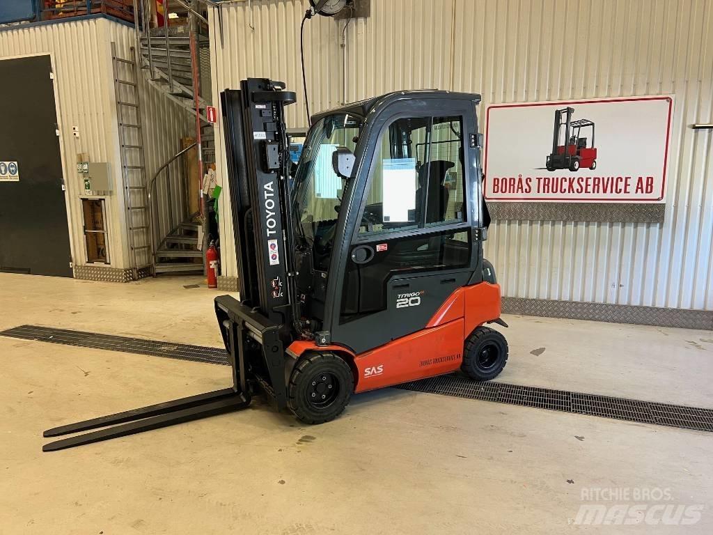 Toyota 8 FBMK 20 T Elmotviktstruckar
