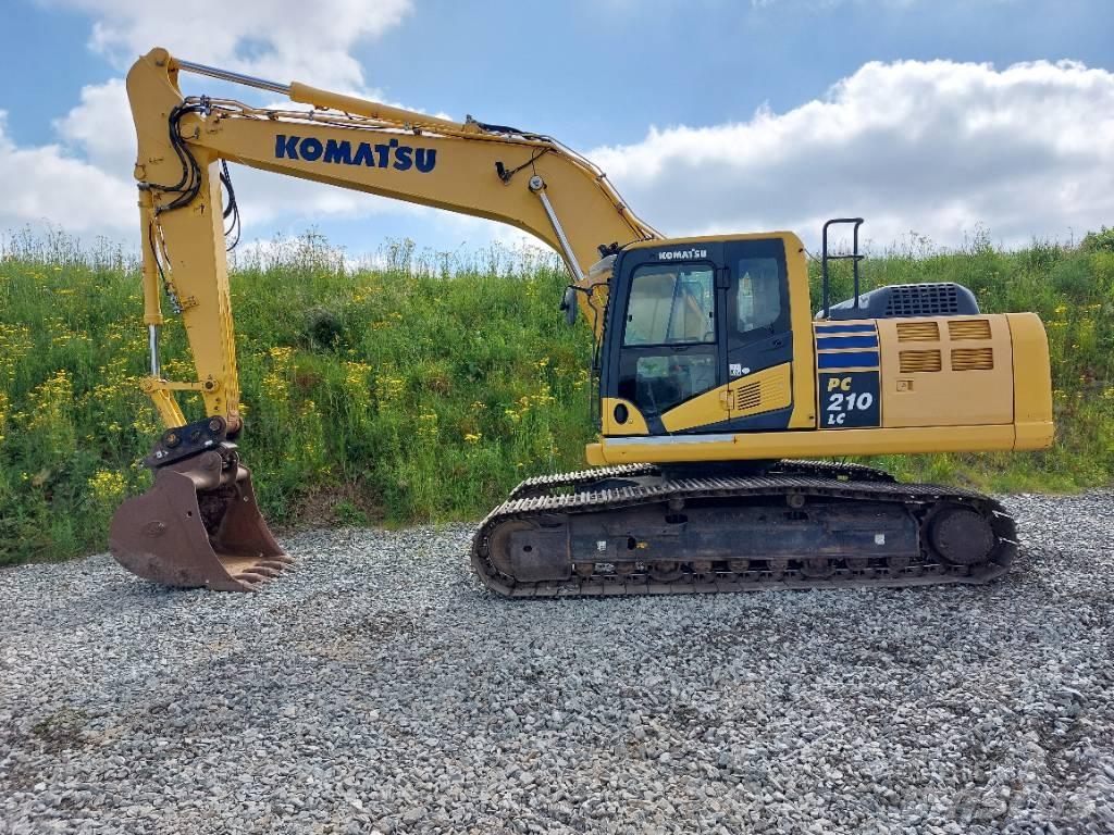Komatsu PC210LC-10 Bandgrävare