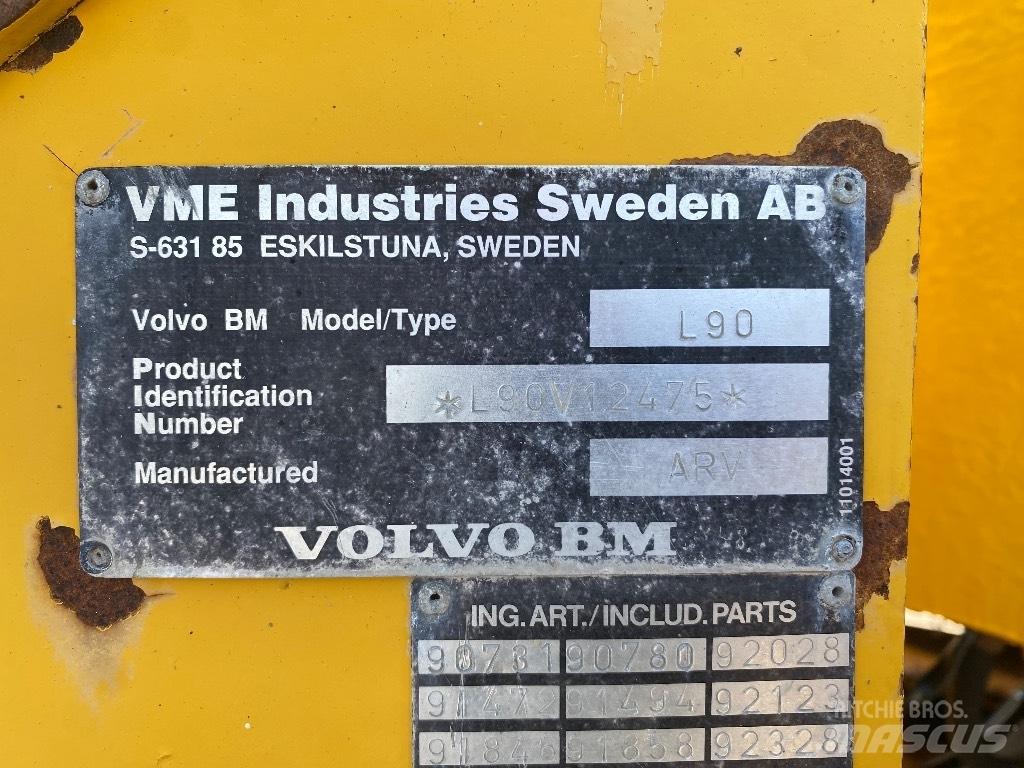 Volvo BM L 90 Hjullastare
