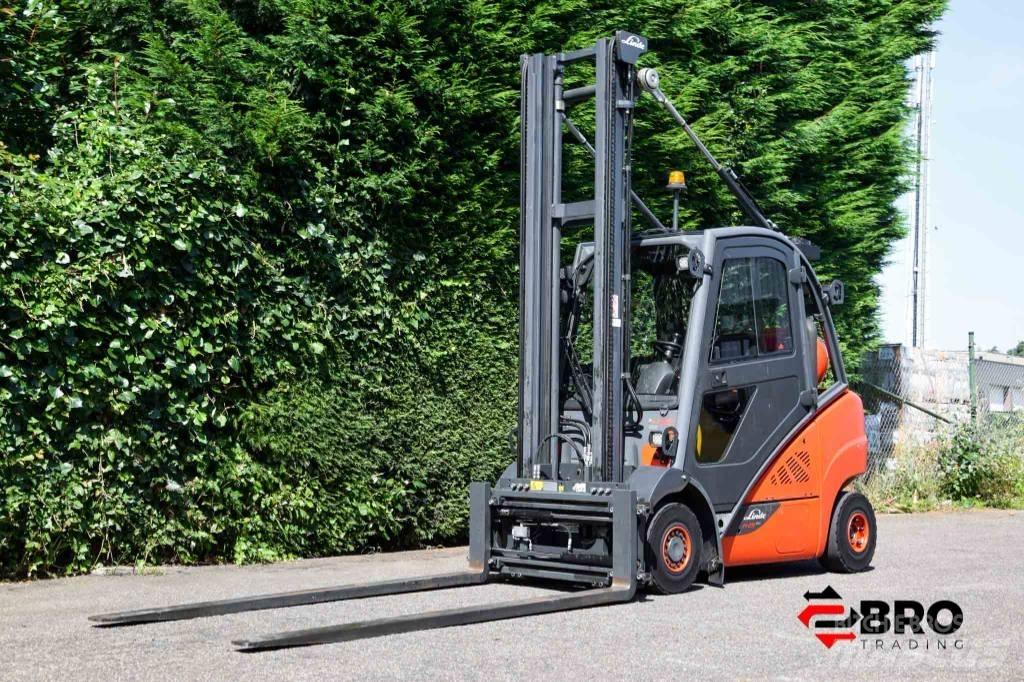 Linde H25T-02 EVO Gasolmotviktstruckar
