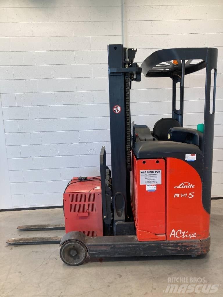 Linde R14S/115 Skjutstativtruck