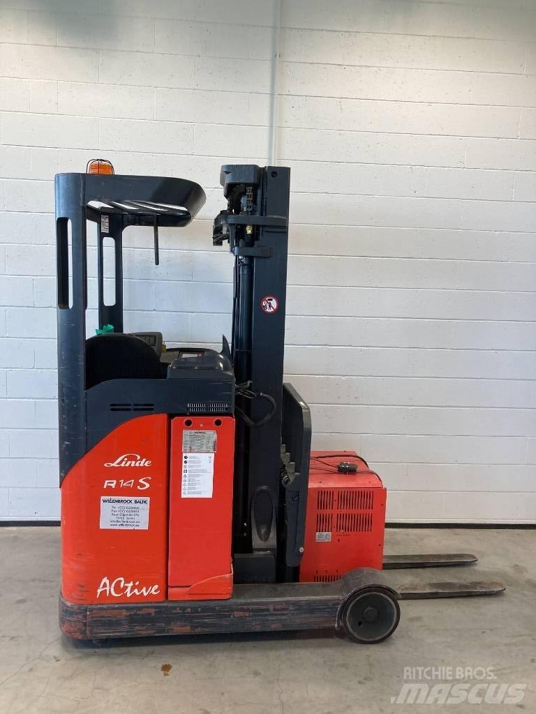 Linde R14S/115 Skjutstativtruck