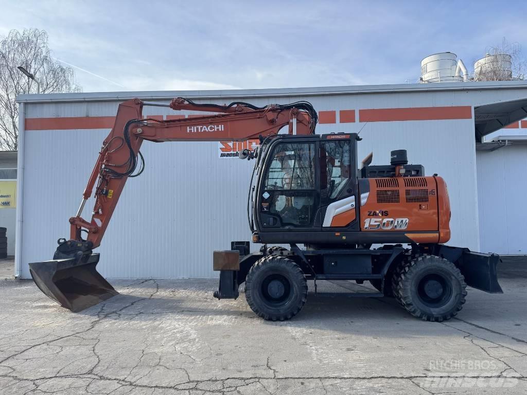 Hitachi ZX 150 W-7 Hjulgrävare