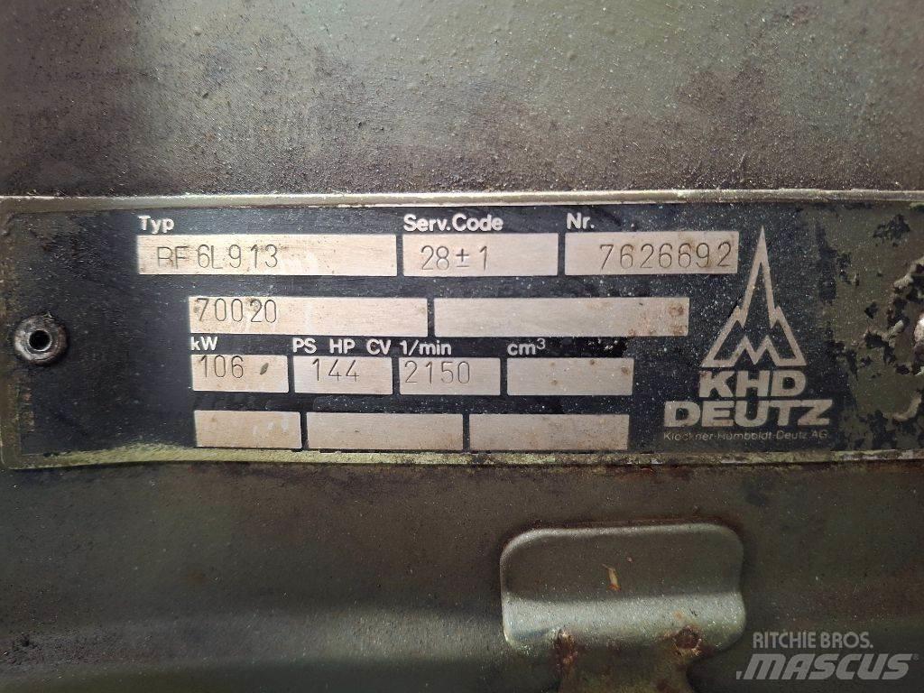 Deutz RF6L913 Motorer