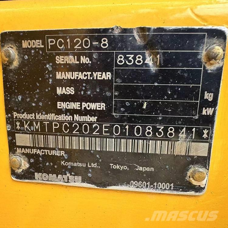 Komatsu PC 120-8 Bandgrävare