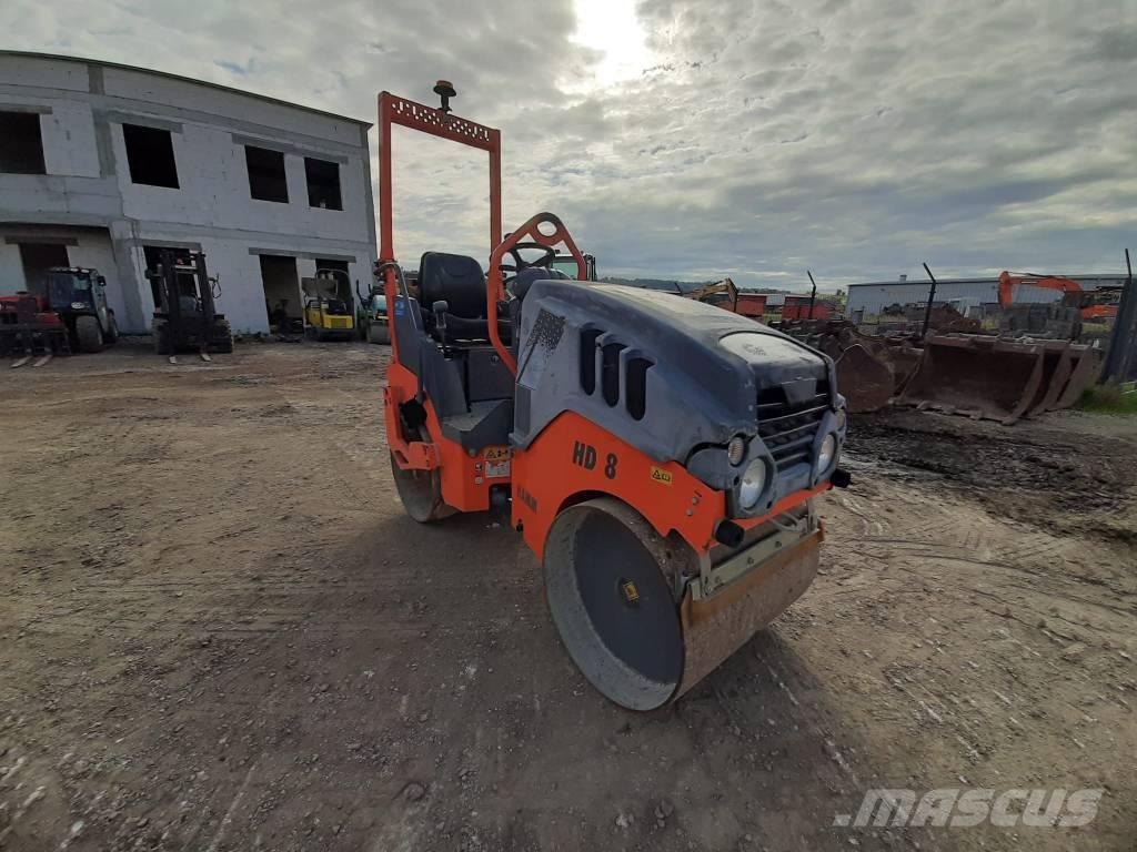 Hamm HD 8 VV Tvåvalsvältar