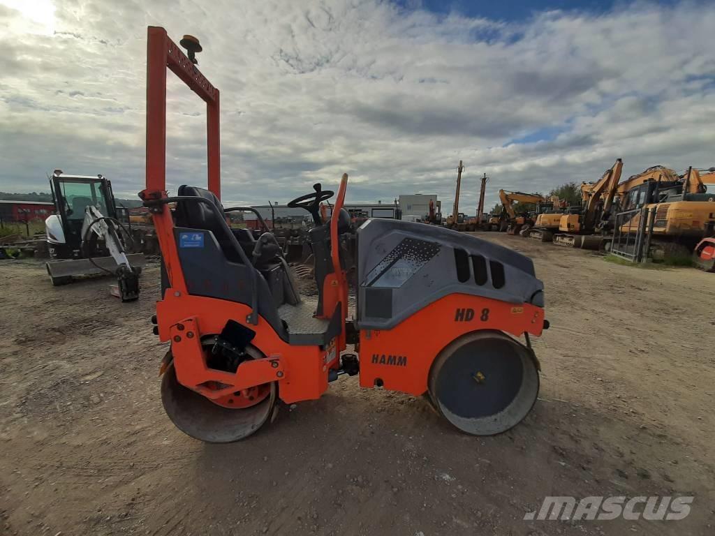 Hamm HD 8 VV Tvåvalsvältar