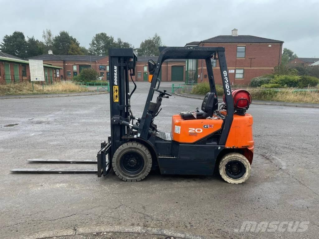 Doosan G 20 Gasolmotviktstruckar