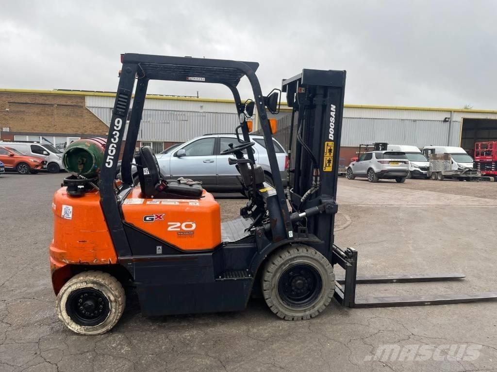 Doosan G 20 Gasolmotviktstruckar