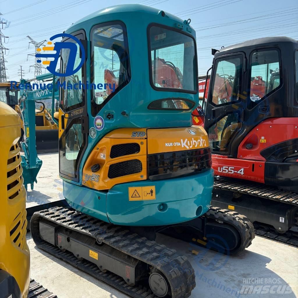 Kubota U 25 Minigrävare < 7t