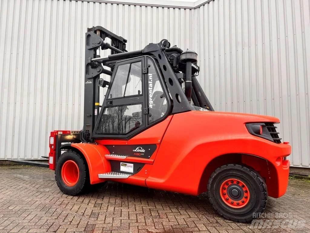 Linde H80D-03/1100 Dieselmotviktstruckar