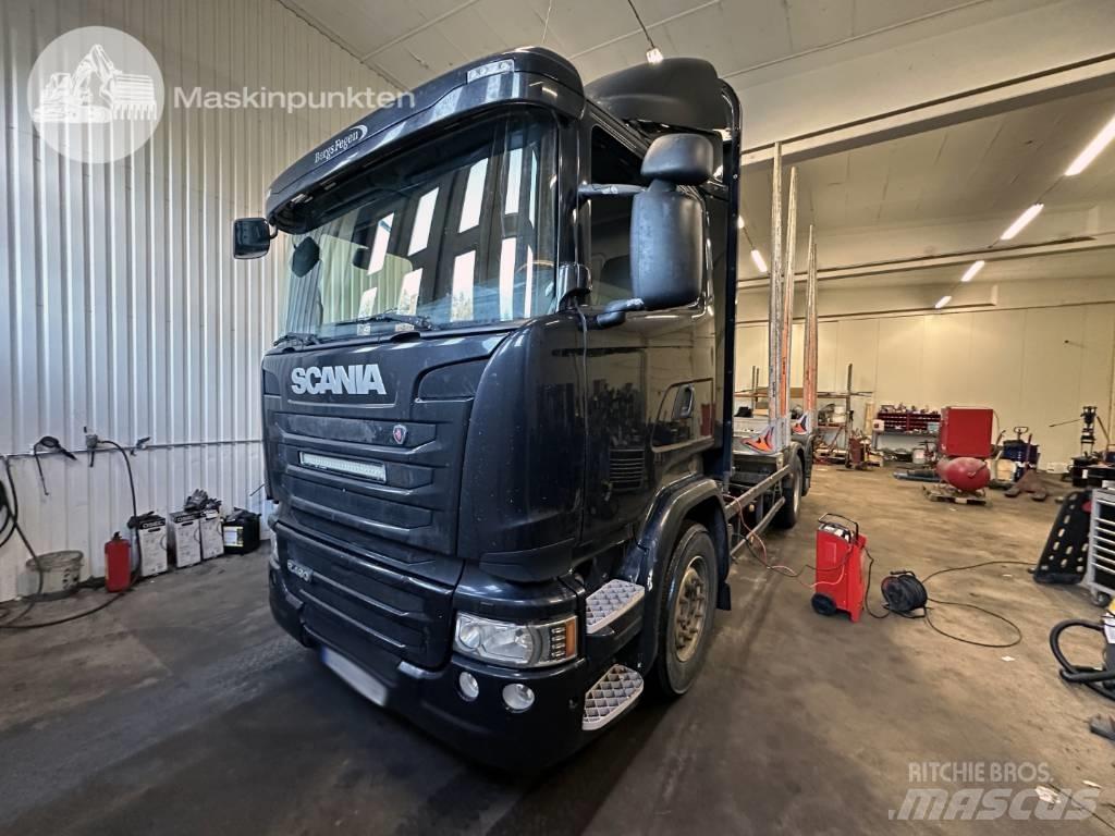 Scania R 490 LB Timmerbilar