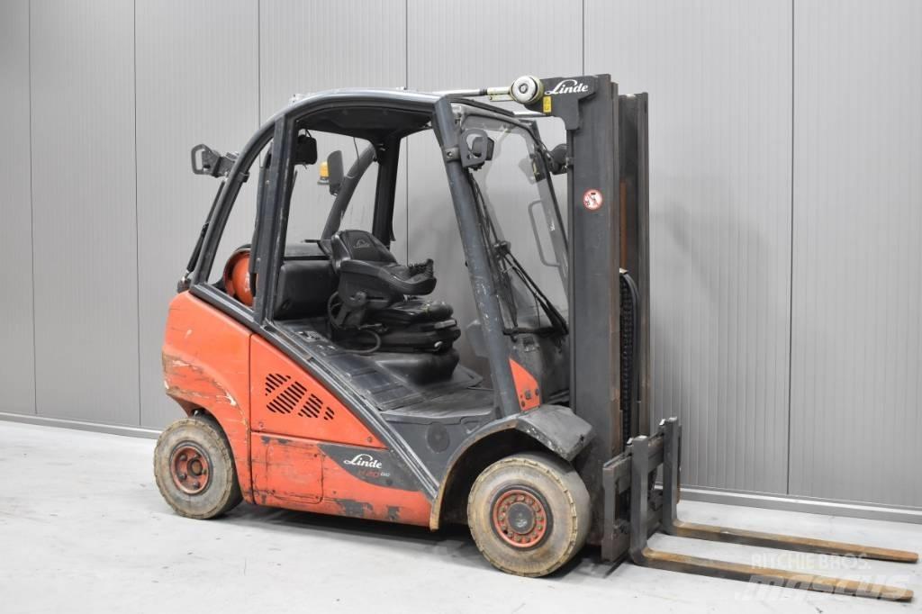 Linde H 20 T/600 - 02 Gasolmotviktstruckar