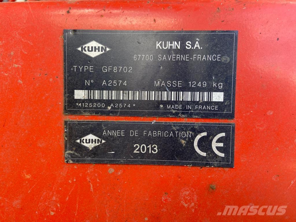 Kuhn GF8702 Vändare och luftare