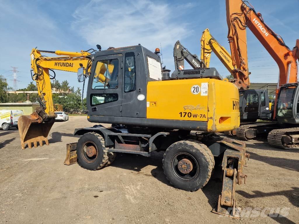 Hyundai R 170 W Hjulgrävare