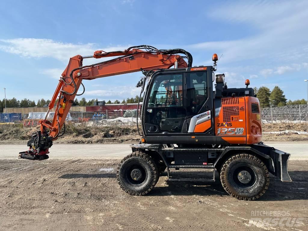 Hitachi ZX135W-7 Hjulgrävare