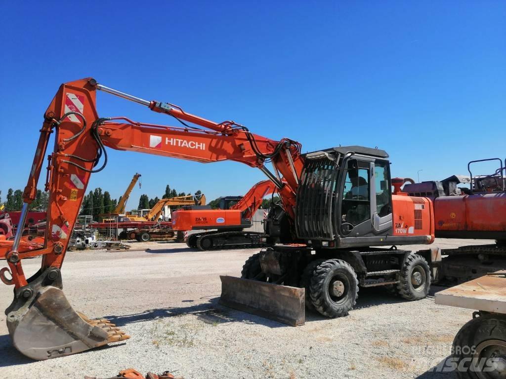 Hitachi ZX 170 W-3 Hjulgrävare