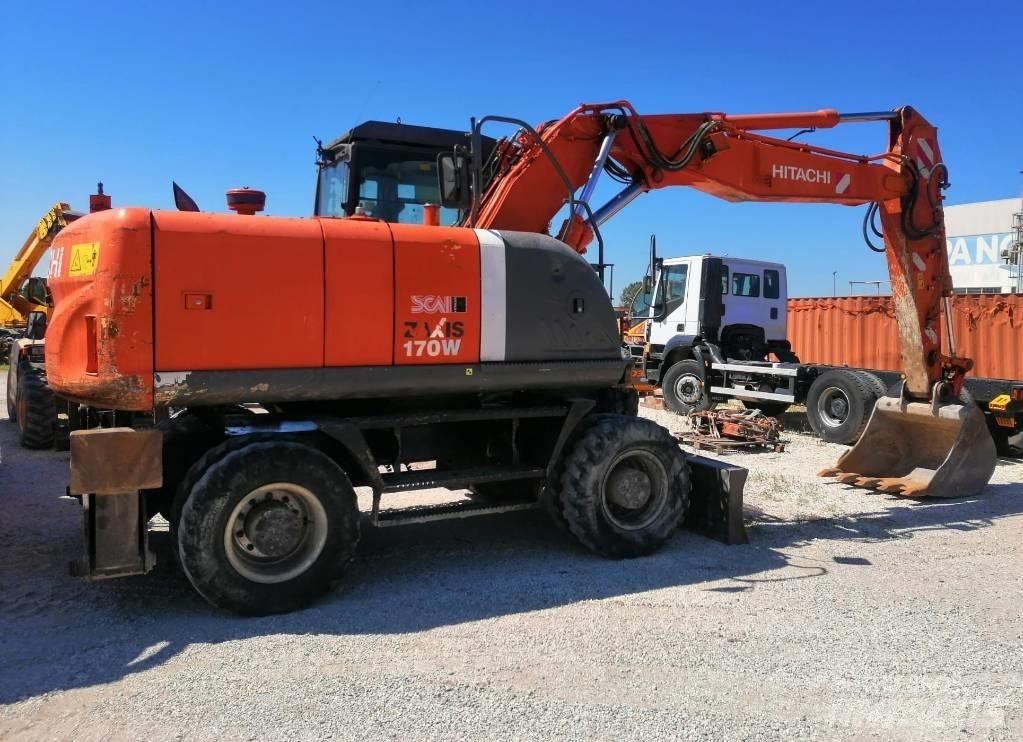 Hitachi ZX 170 W-3 Hjulgrävare