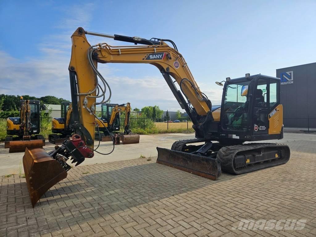 Sany SY 80 U Midigrävmaskiner 7t - 12t