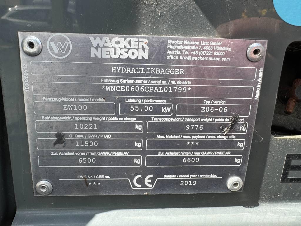 Wacker Neuson EW100 Hjulgrävare
