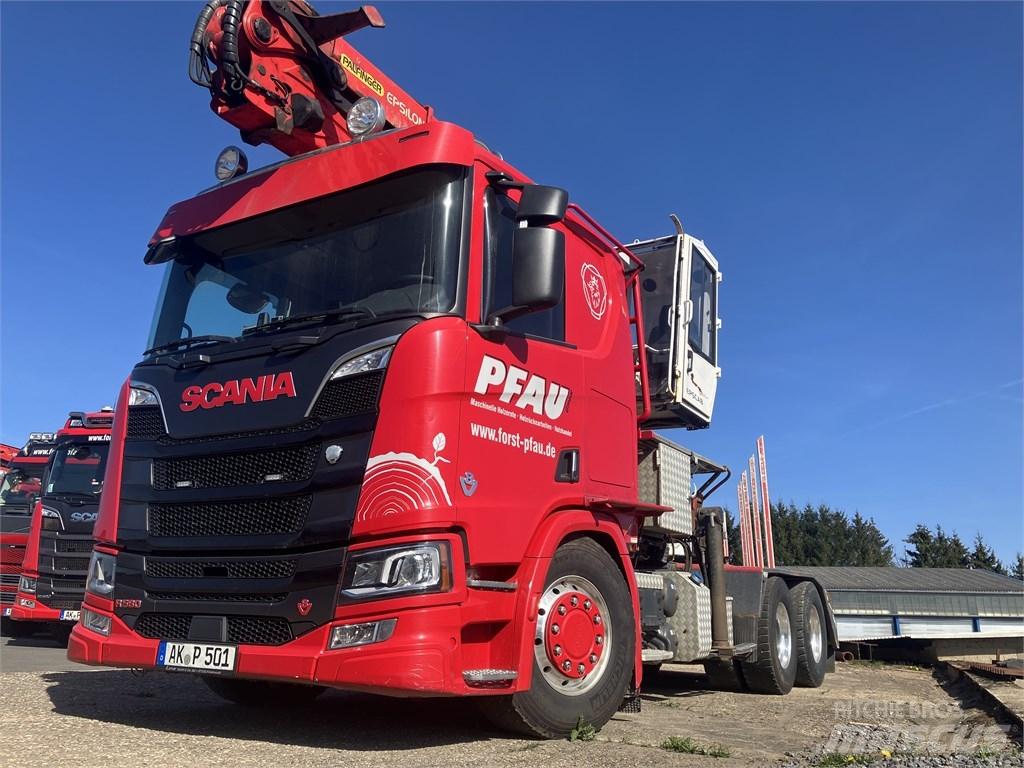 Scania R 590 Timmerbilar