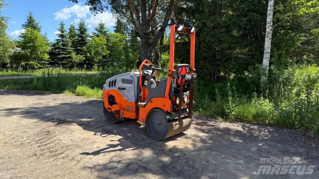 Hamm HD 8 VV Tvåvalsvältar